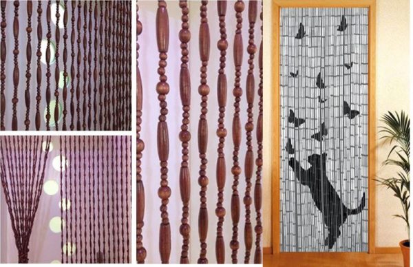 Межкомнатные деревянные шторы – стильные декорации для дизайна