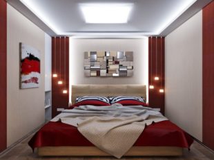 Ремонт маленькой спальни: дизайн и фото