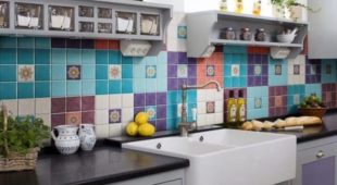 Кухонная керамическая плитка: виды, размер и дизайн