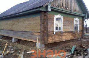 знаю Как заменить фундамент под деревянным домом своими руками: Пошагово- Обзор +Видео