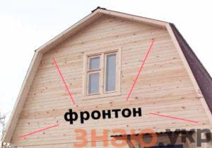 знаю  Фронтон крыши– что это такое и как сделать своими руками в частном доме: Пошаговая инструкция +Видео и Фото