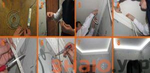 знаю Как установить светодиодную ленту на потолок? Инструкции +Фото и Видео