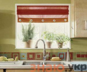 знаю Красивые шторы на кухню: выбор, идеи интерьера- Обзор +Видео