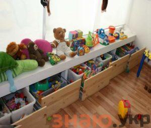 знаю Хранение вещей и игрушек в детской комнате – как организовать самостоятельно: Обзор +Видео