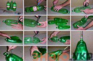 знаю Как сделать метлу из пластиковых бутылок своими руками? Пошаговая инструкция для начинающих +Видео мастер класс поэтапно