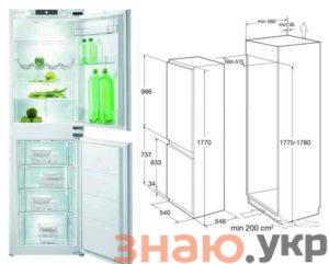 знаю Рейтинг лучших встраиваемых холодильников + фото и описание: Обзор +Видео