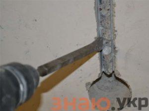 знаю Как штробить бетон под проводку и трубы своими руками перфоратором или штроборезом? Пошаговая инструкция +Видео