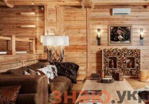 знаю Интерьер деревянного дома: Обзор стилей +Фото и Видео